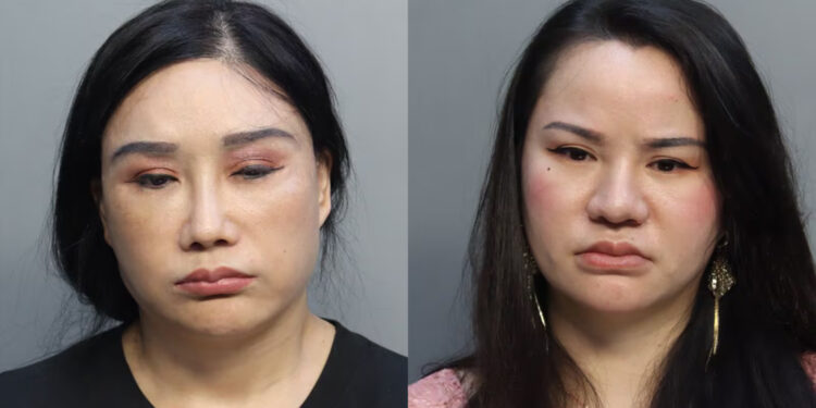 Two women arrested in Miami‑Dade massage prostitution sting